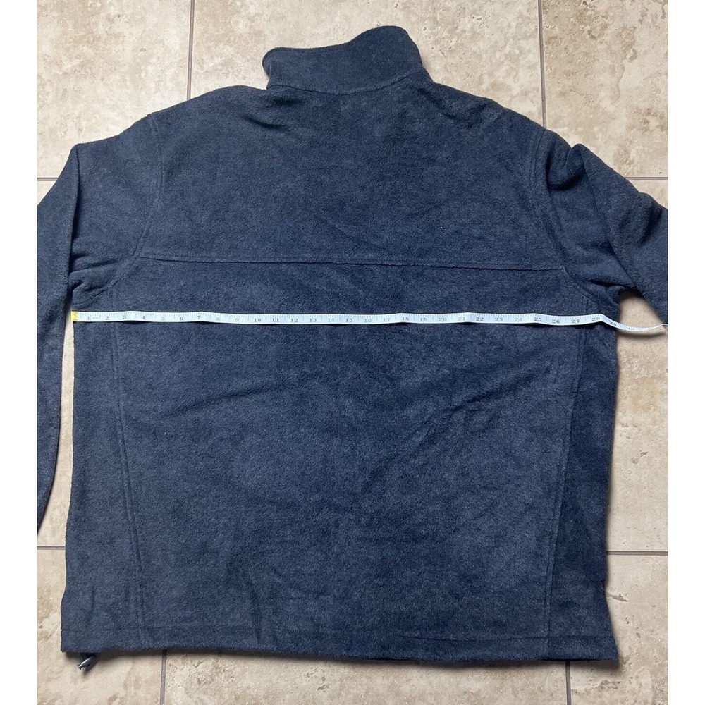 Columbia Sportswear Gray Fleece Pockets Full Zip Jacket Adult Regular Size XXL - Picture 6 of 11